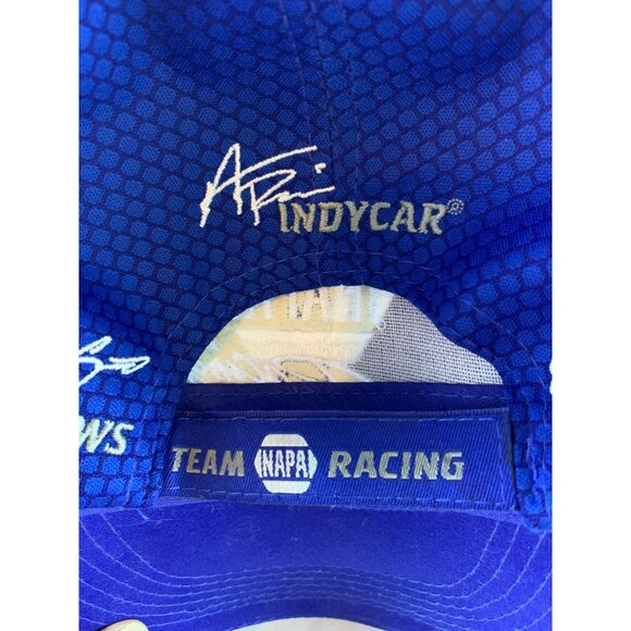 NAPA Racing Team Adjustable Blue Baseball Cap Embroidered Logos NASCAR IndyCar - Picture 4 of 9